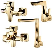 ست کامل شیرالات درخشان مدل مارکیز طلابراق