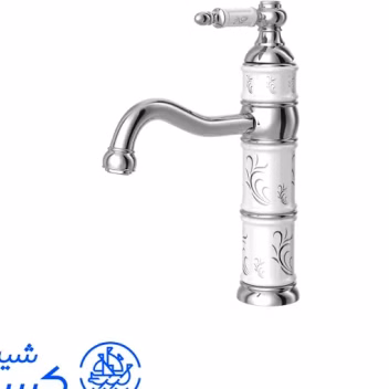 شیر روشویی کسری مدل توکیو سفید کروم