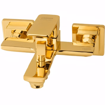 شیر حمام درخشان مدل سوپرفلت طلامات