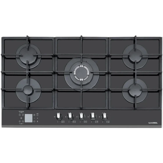 گاز رومیزی ایلیا استیل مدل G527 RF نمای کامل