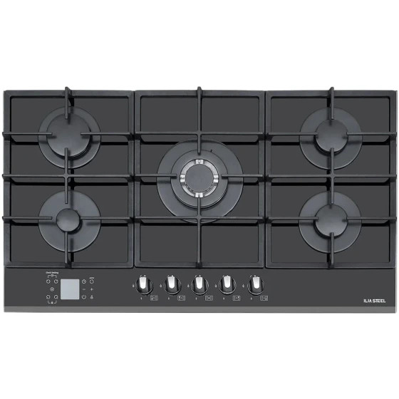 گاز رومیزی ایلیا استیل مدل G527 RF نمای کامل