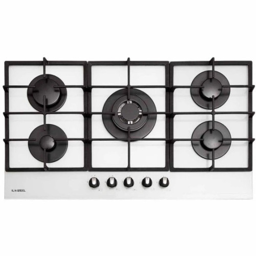 گاز رومیزی ایلیا استیل مدل G527 W نمای کامل