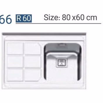 سینک ایلیا استیل مدل 1066